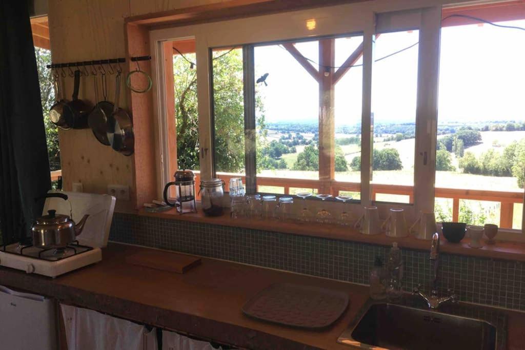 Chalet Panoramique Et Moderne Tout Confort Saizy Exterior foto