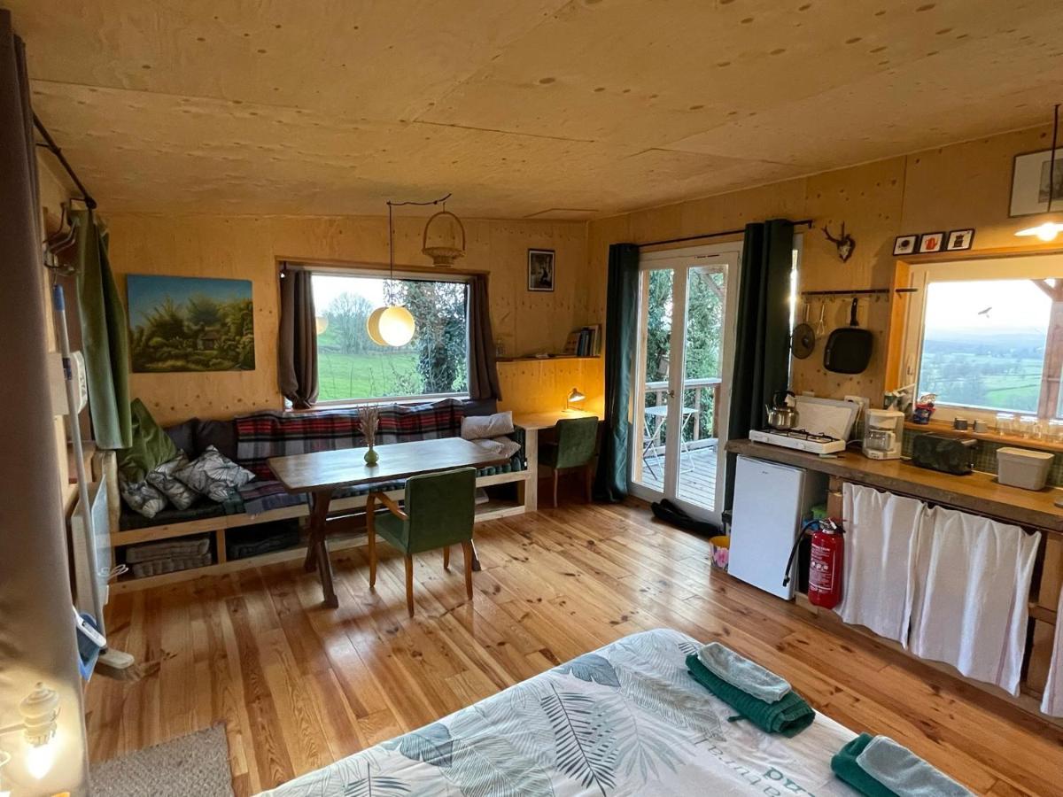Chalet Panoramique Et Moderne Tout Confort Saizy Exterior foto